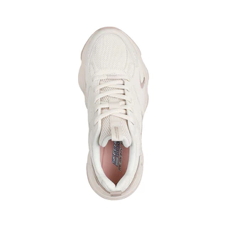 Skechers สเก็ตเชอร์ส รองเท้าลำลองผู้หญิง Women BOBS Sport Diego Casual Shoes - 117685-NAT Memory Foam