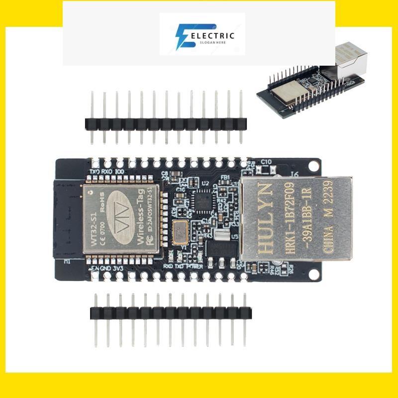 Wt32-eth01 โมดูลเครือข่ายไร้สาย บลูทูธ WIFI Combo Gateway MCU ESP32 WT32 ETH01