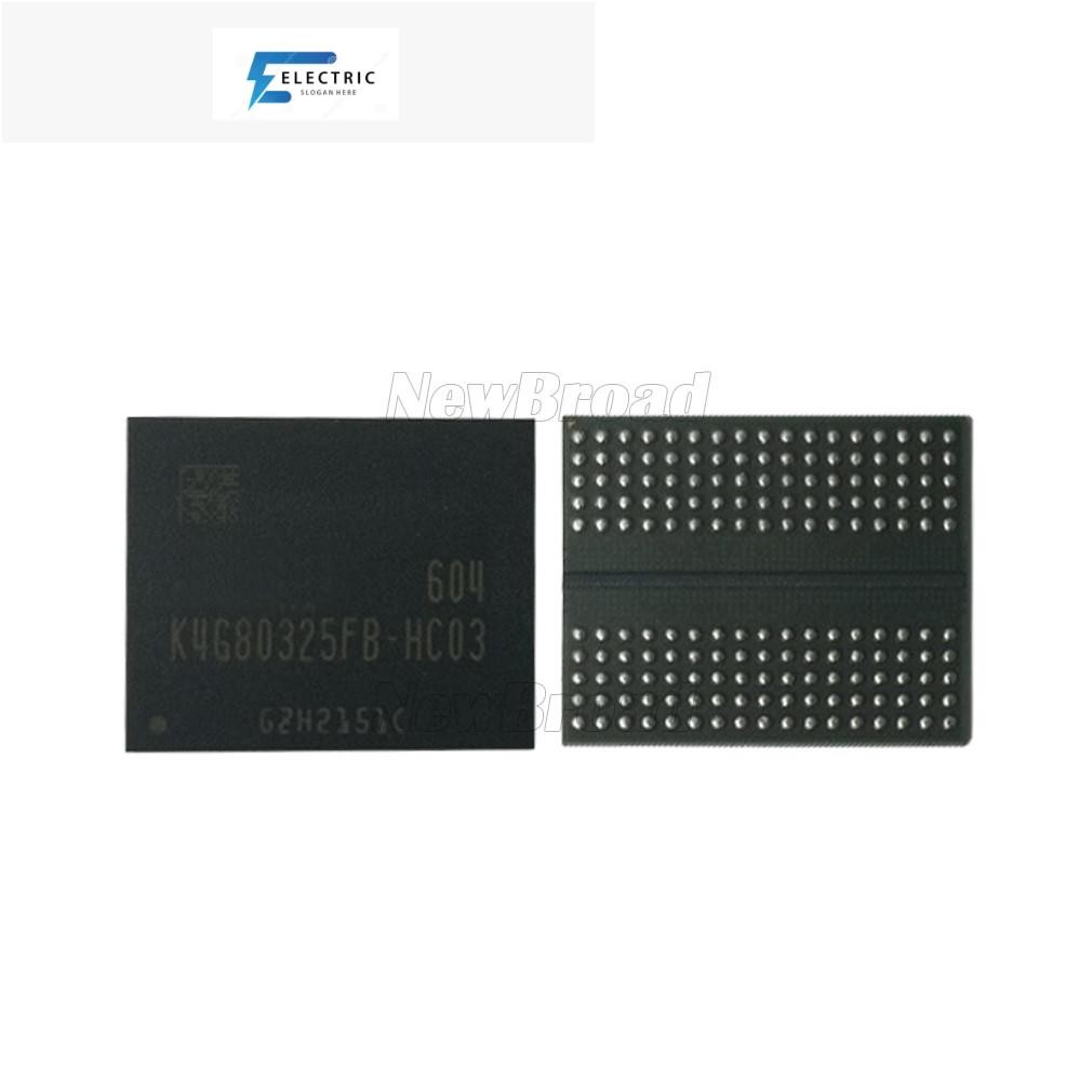 1 ชิ้น 100% ทดสอบ K4G20325FD-FC03 K4G20325FD-FC04 K4G20325FC-HC04 W2032BBBG-50-F W2032BBG-6A-F