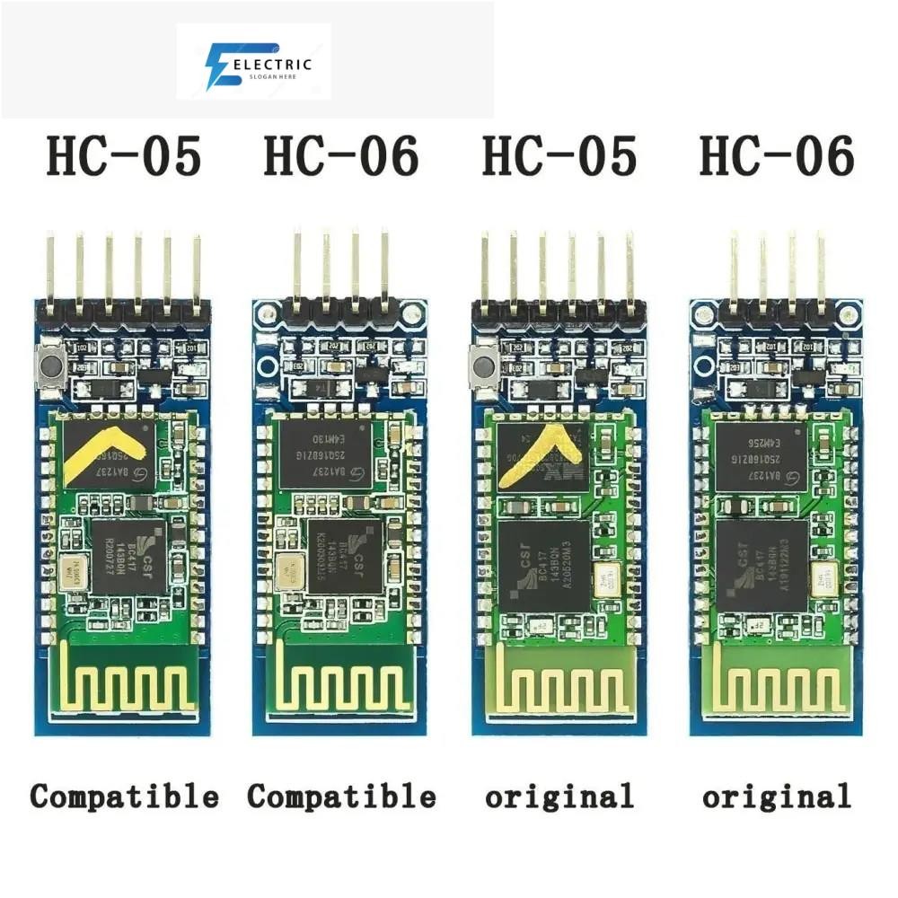 FYX สต็อก HC-05 HC 05 HC-06 HC 06 BT โมดูล Transceiver Slave โมดูล