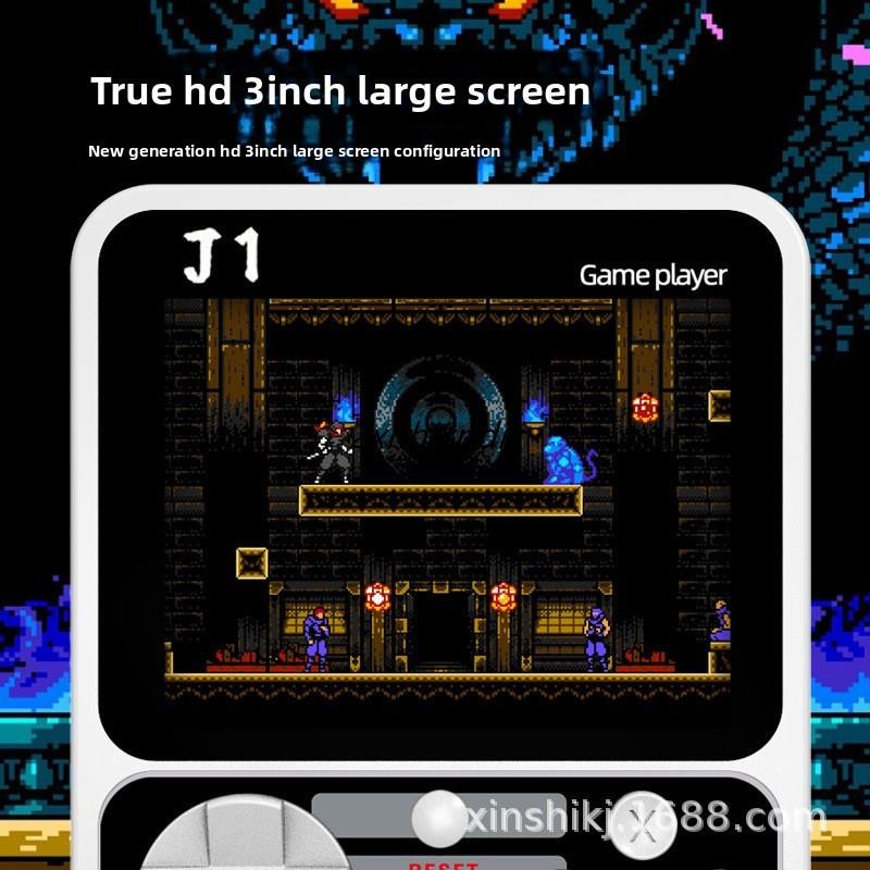 🔥J1 เกมคอนโซล พกพา เกมกด เกมส์บอย 3.0นิ้วจอ Game Player Retro Mini Handheld Game Console