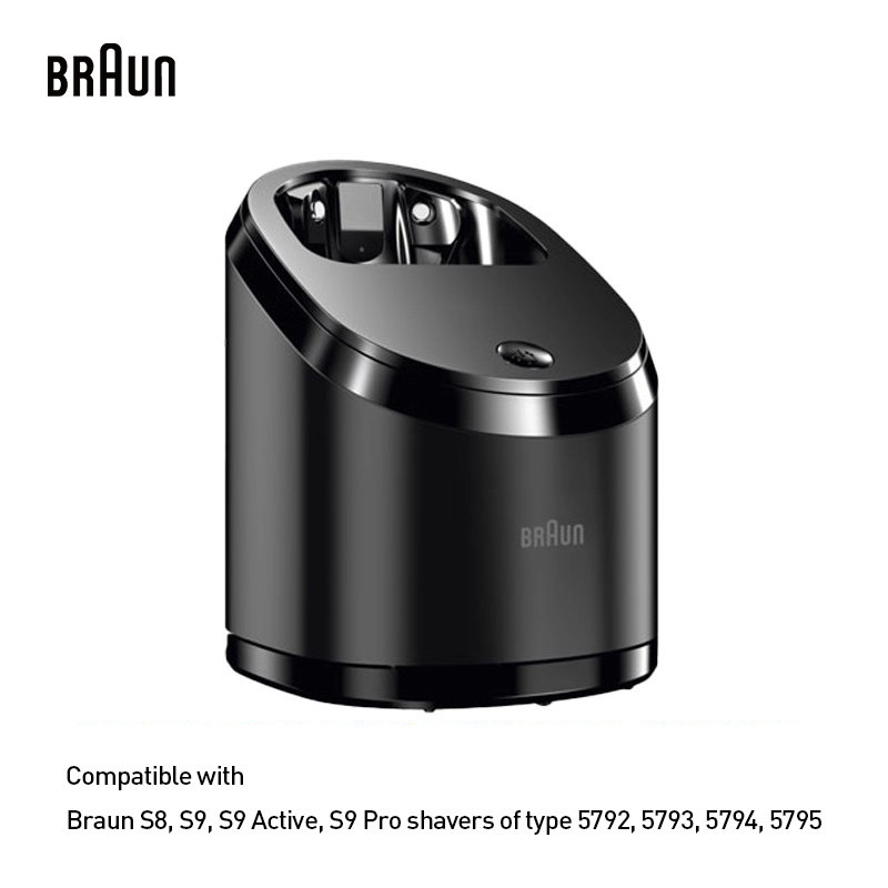 Braun 5430 5-in-1 สมาร์ทเครื่องโกนหนวด Care Center เครื่องโกนหนวดไฟฟ้าทําความสะอาด Center สําหรับ Br