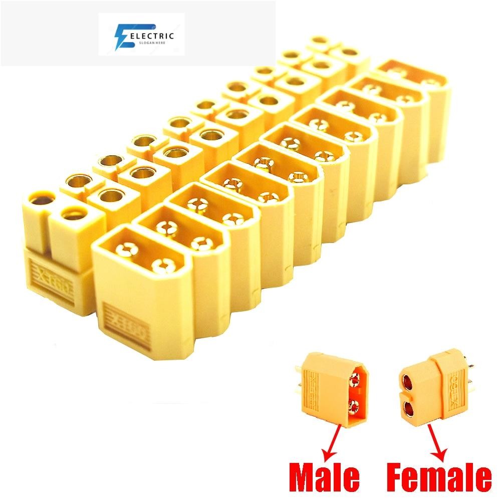 ปลั๊กเชื่อมต่อ ตัวผู้ ตัวเมีย XT60 XT-60 XT30 T 10 ชิ้น