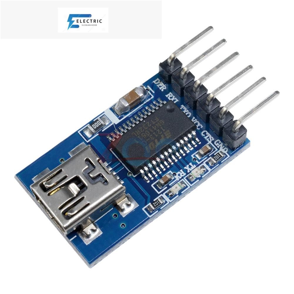 3.3V 5.5V FT232RL FTDI USB to TTL Serial RS232 Max232 Adapter Module for Arduino Mini Port Download 