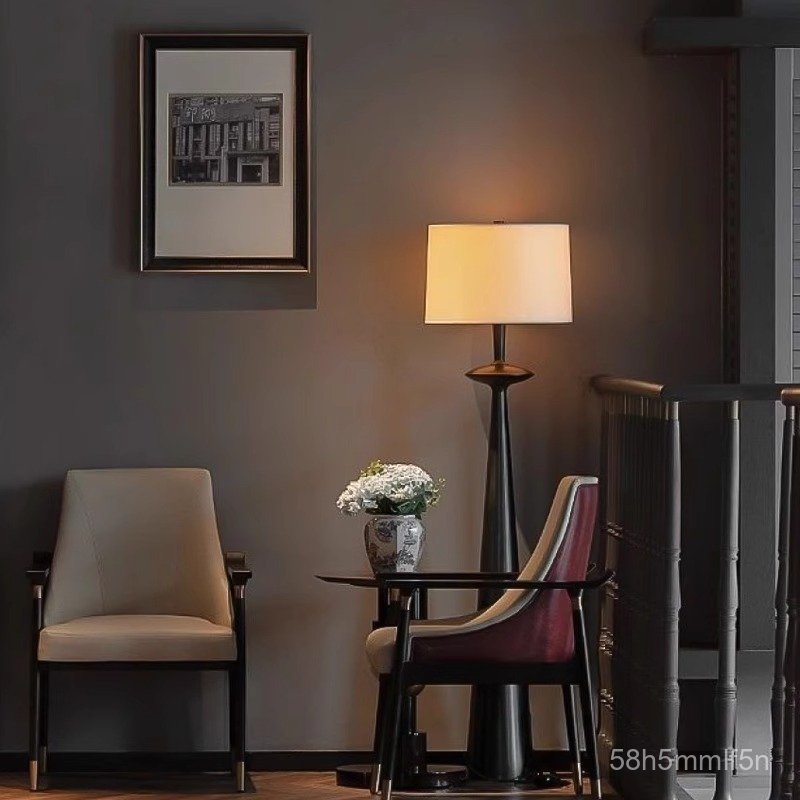 2024Designer New Living Room Floor Lamp Sofa Side High-End Study Bedroom Decor Corner Standing Table