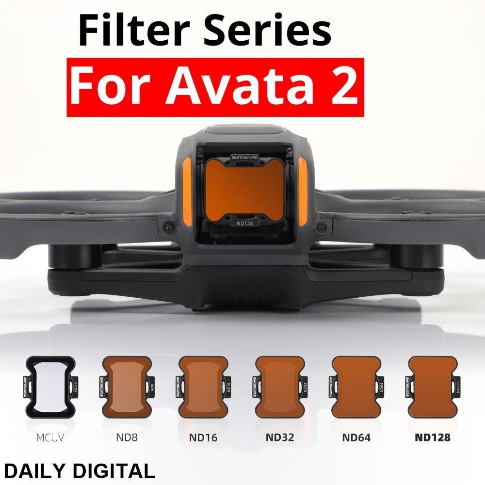 เข้ากันได้กับ DJI AVATA 2 กรอง ND32 ND128 Dimming MCUV Avata2 ND8 อุปกรณ์เสริมกรอง