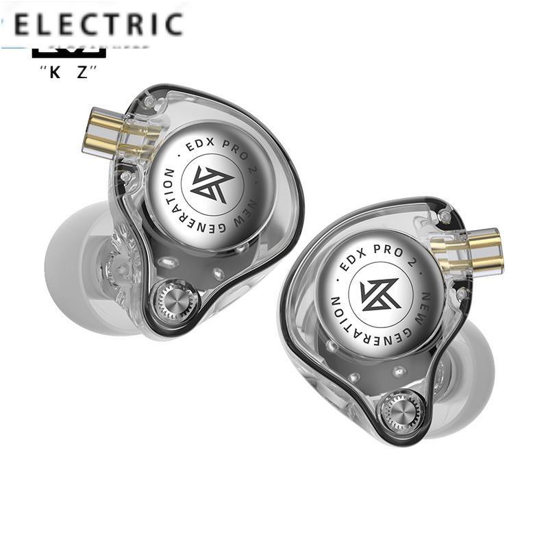 KZ EDX PRO 2 ไดรฟ์แบบไดนามิกหูฟังไฮไฟเบสหูฟังประสิทธิภาพอะคูสติกที่โดดเด่น 2PIN QDC สาย Type-c\3.5 ม