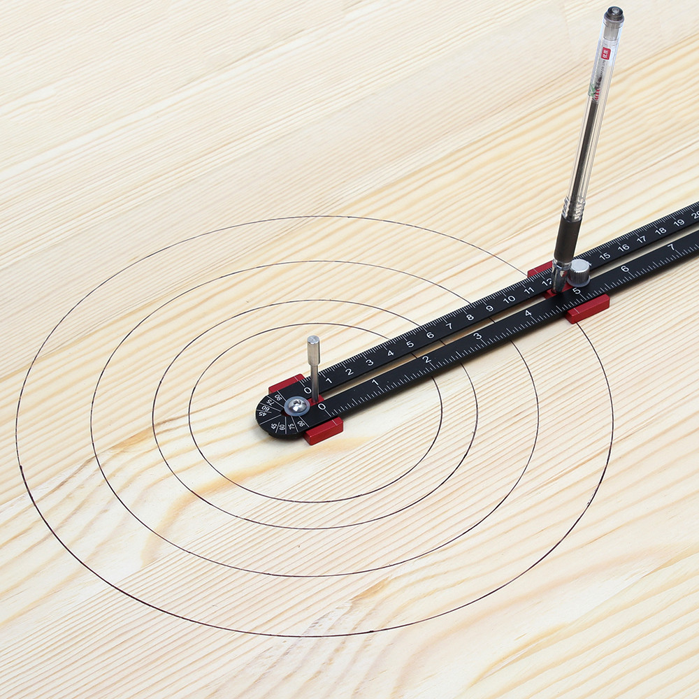 Woodworking Drawing Compass Circular Drawing Ruler Measurement Tool High Precision Woodworking Scrib