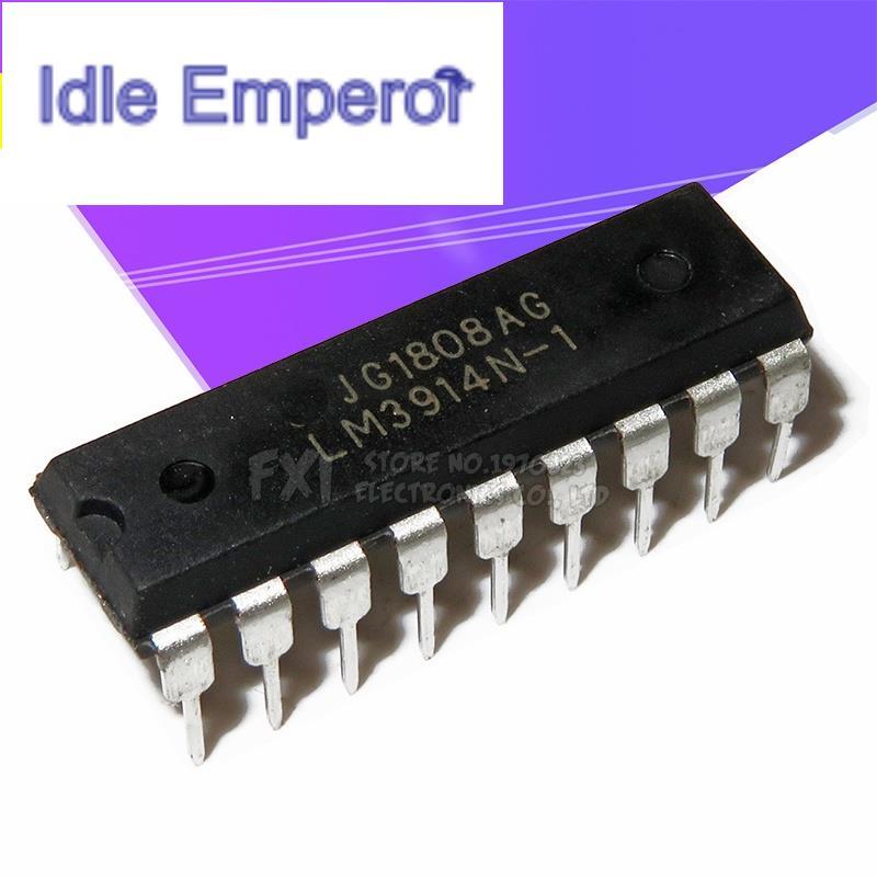 วงจรรวม DIP18 LM3914N-1 LM3914-1 LM3914N 5 ชิ้น