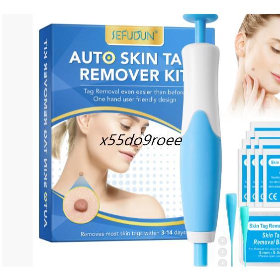 Double Headed Wart Removing ชุดปากกา Auto Skin Tag Remover ไม่เจ็บปวด Mole Wart Remover Skin Tag Rem