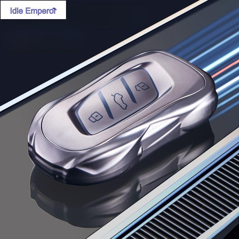 MG5 ZS MG4 EV MG6 MG7 HS ES ES5 S5 กุญแจรถฝาครอบป้องกันพวงกุญแจหัวเข็มขัด