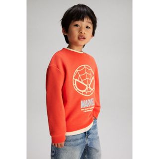 H&M(เอชแอนด์เอ็ม) เสื้อซุปเปอร์สเวตเตอร์พิมพ์ลาย Boys Printe…