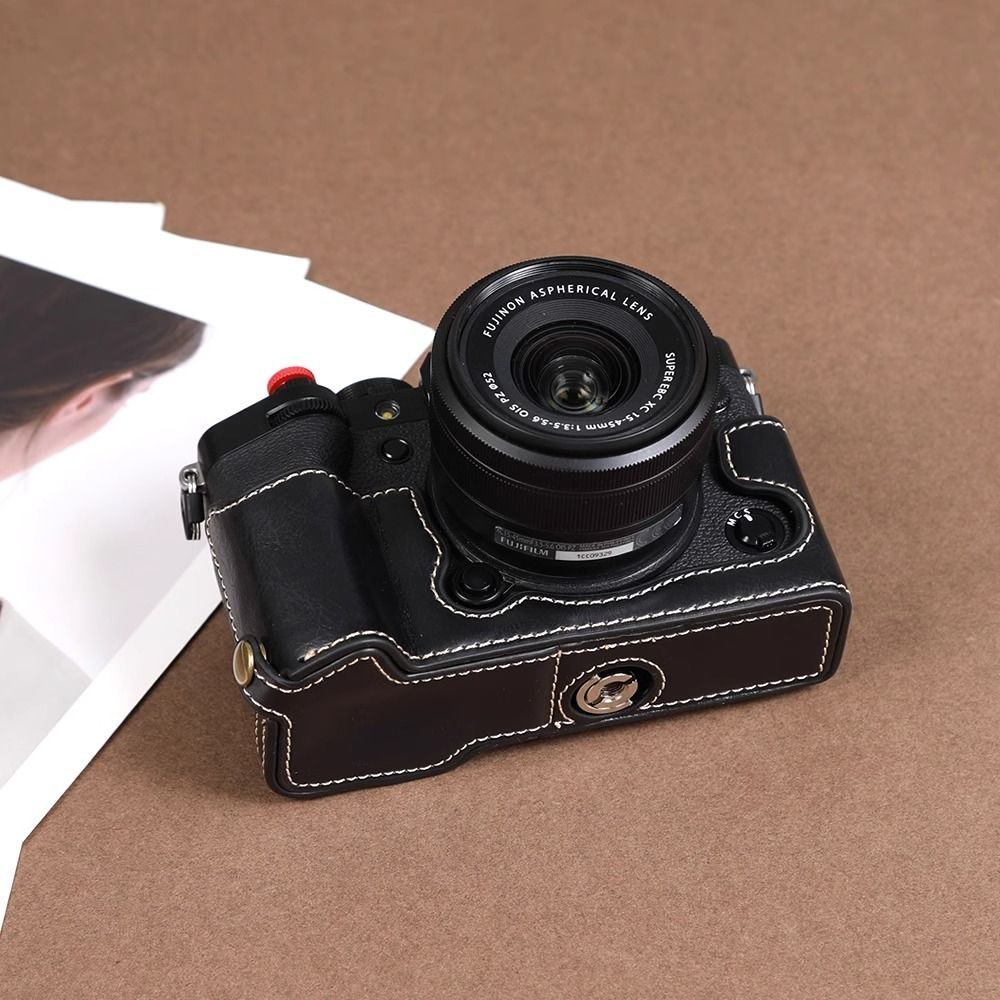 เคสป้องกัน/เคสหนังสำหรับ Fujifilm XA3/XA5/AX7