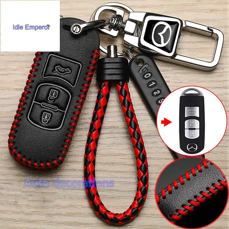 2 ปุ่ม/3 ปุ่ม Mazda เคสกุญแจสําหรับ Mazda CX-3 Mazda CX-5 Mazda 2/Mazda 3/Mazda 5 skyactive เคสกุญแจ