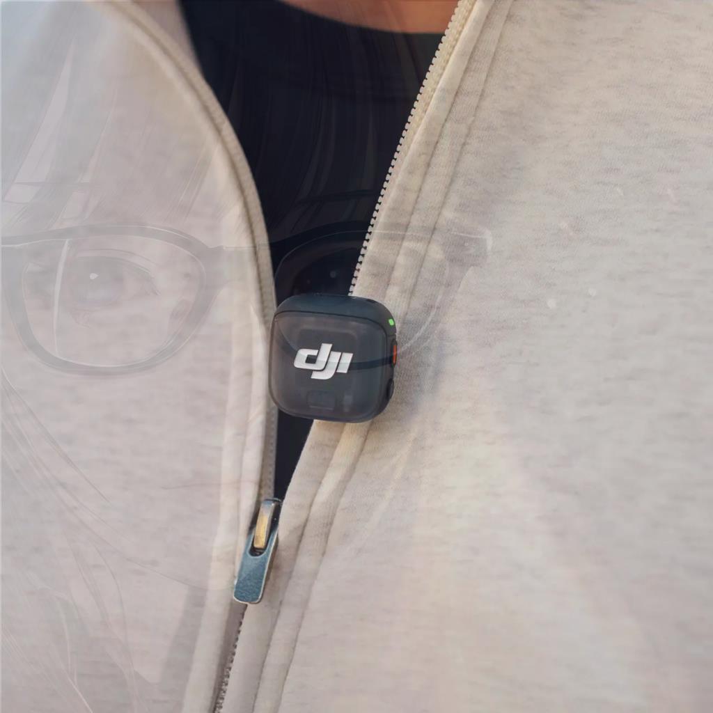 DJI Mic 3 เคสชาร์จ/ไมค์ 3 ตัวส่งสัญญาณ/ไมค์ 3 ตัวรับ,อุปกรณ์เสริม DJI Mic 3