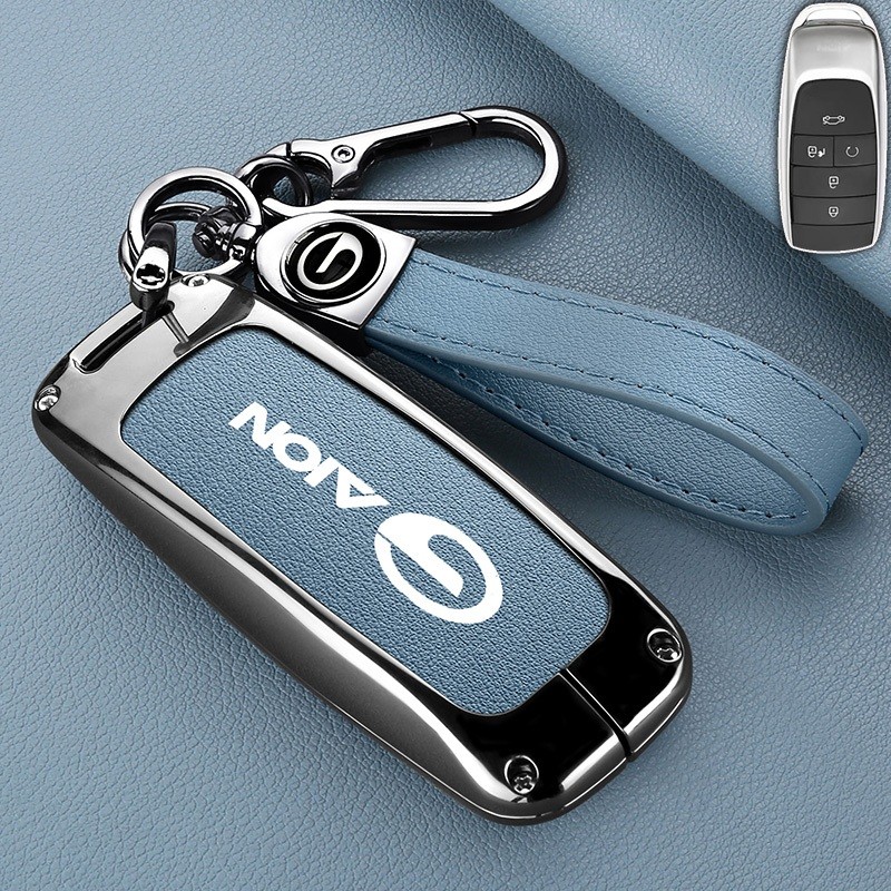 Aion เคสกุญแจรีโมตรถยนต์ AION Y PLUS AION ES V UT RT EV/GEN2 SUV ของแต่งรถยนต์ พวงกุญแจ