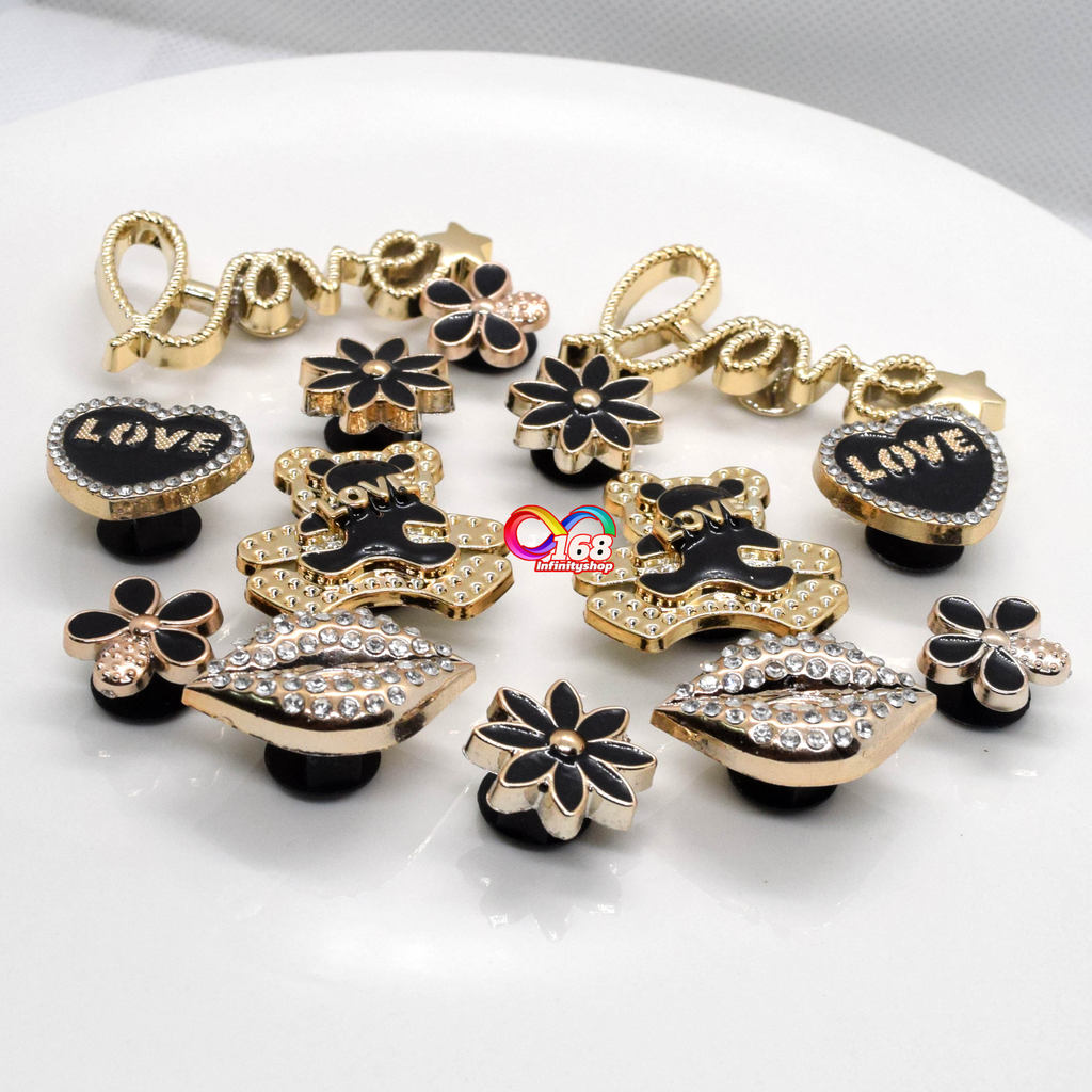 14 ชิ้น LOVE[ JB.94 ] ร้านไทย#jibbitz#จิบบิท#ติดรองเท้า#กระเป๋า#DIY พีวีซี น่ารัก อุปกรณ์เสริม ราคา ถูกที่สุด ดีลบีเคเค แกลเลอรีภาพที่ 3