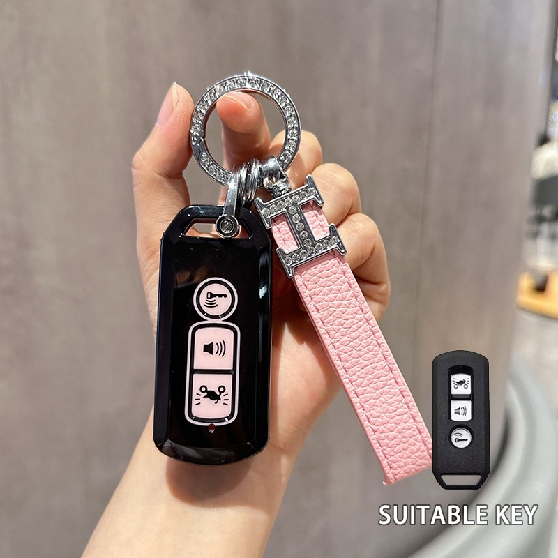 สําหรับ Honda Adv 150 Pcx 150 Remote Key Super Light โลหะผสมกรณี Adx 160 Forza350 Forza300 รถจักรยาน