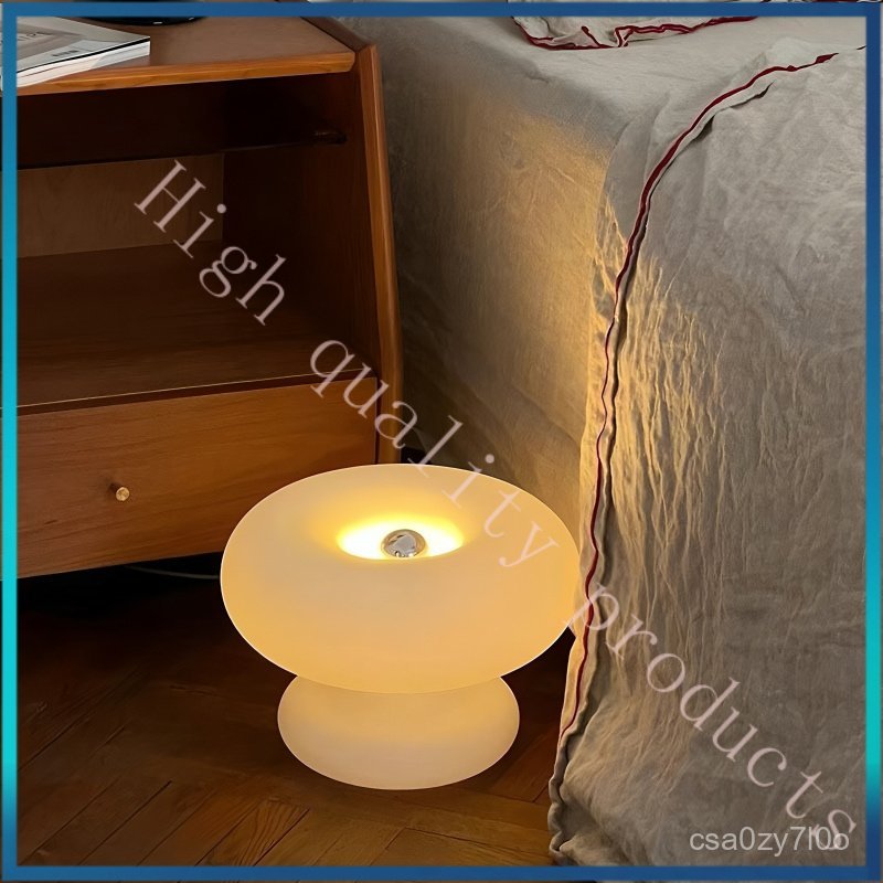 Donut Glass Integrated Decorative Korean Antarctic Cow Living Room Lamp High-Quality Vintage Study H