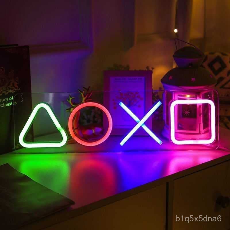 2023New Neon Light Game Player Game Atmosphere Light Props Decoration Neon Light IYVL