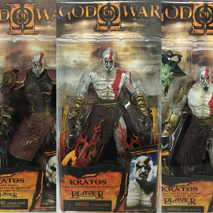 NECA God of War 2 Kratos Super Action Figure ของเล่นโมเดล