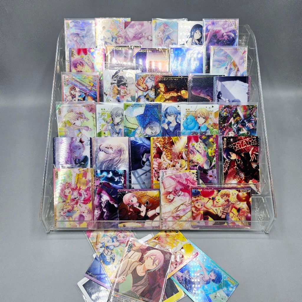 (lot3 /แท้✅️) ของสะสม อนิเมะ การ์ด Project sekai colorful stage Wafer card mafuyu hatsune miku vocal