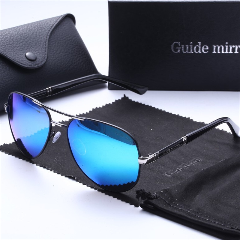 Polarized sunglasses for men and women, UV protection, classic retro aviator glasses, driving glasse