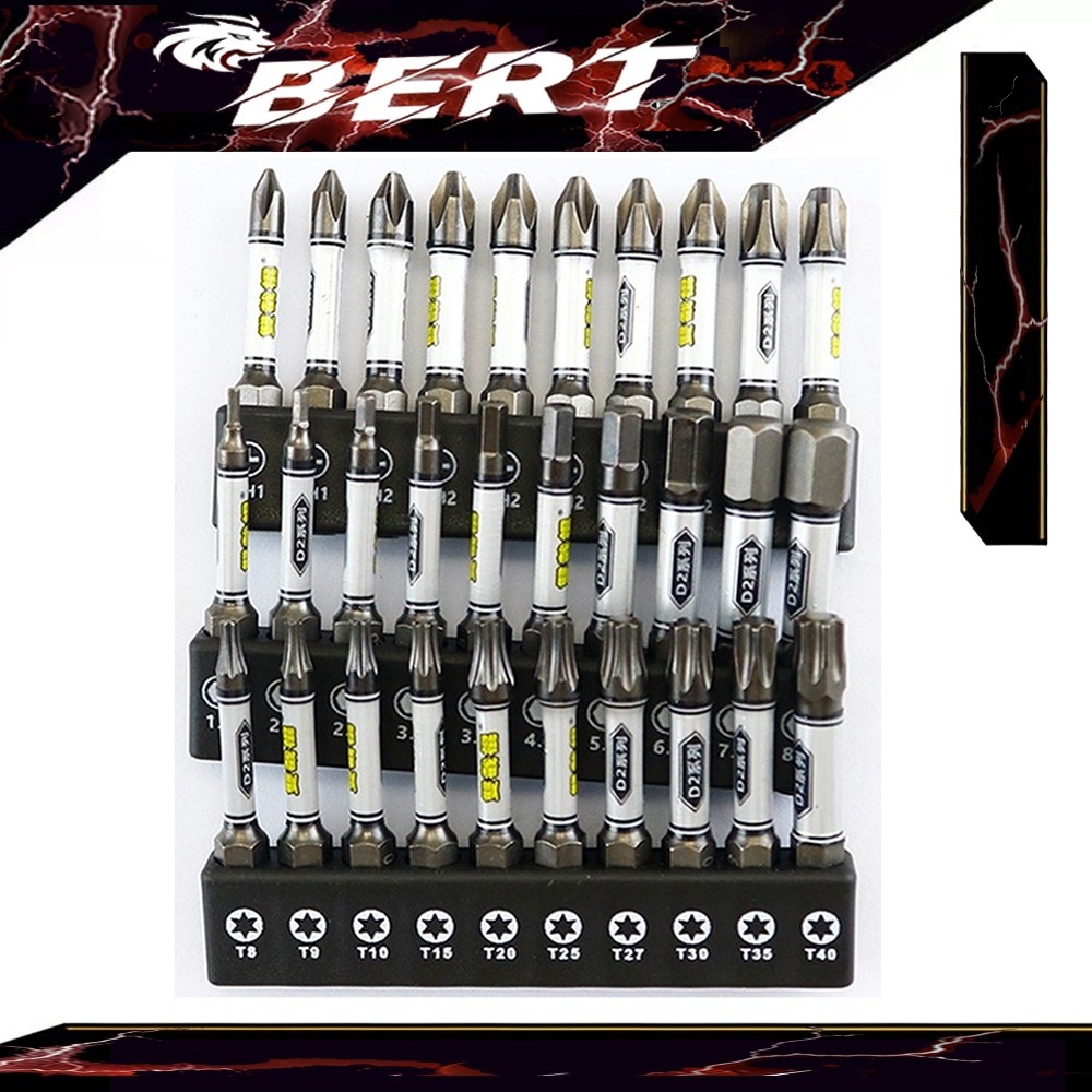 ดอกไขควง ดอกไขควง ปลอกแม่เหล็ก หัวดอกไขควง PH2 ,T , H