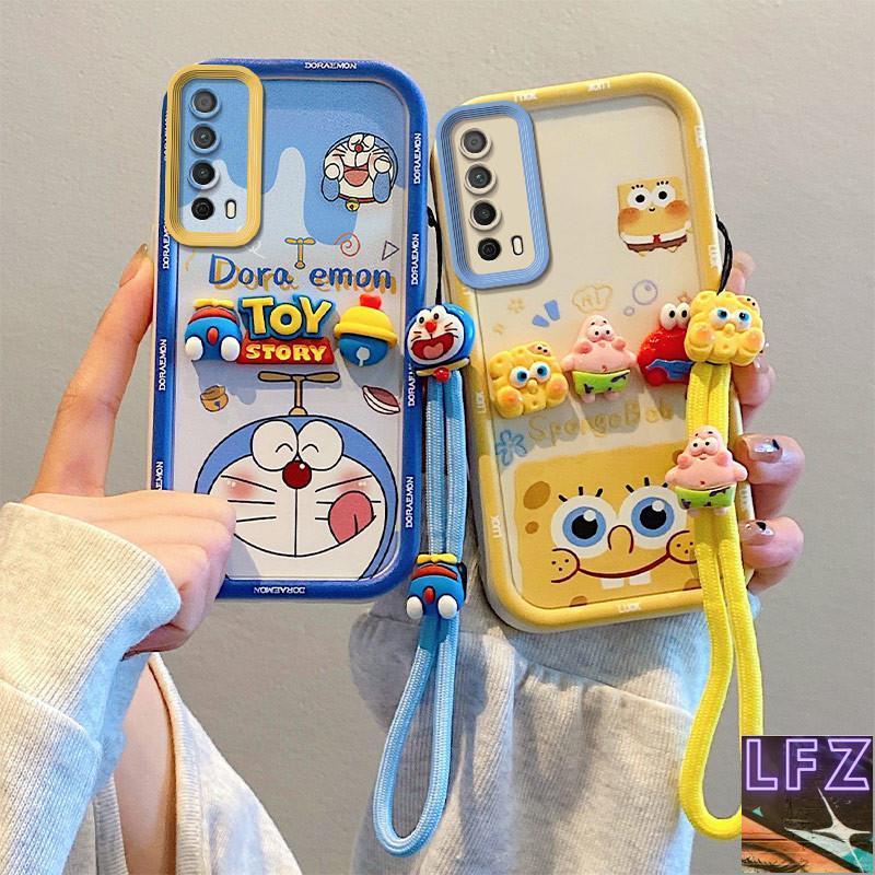 เคส Huawei Y7a เคส Huawei Y7p เคส ใช้งานร่วมกับ สามมิติรูปตุ๊กตาน่ารักนุ่มเคสโทรศัพท์ TY-TYGZ