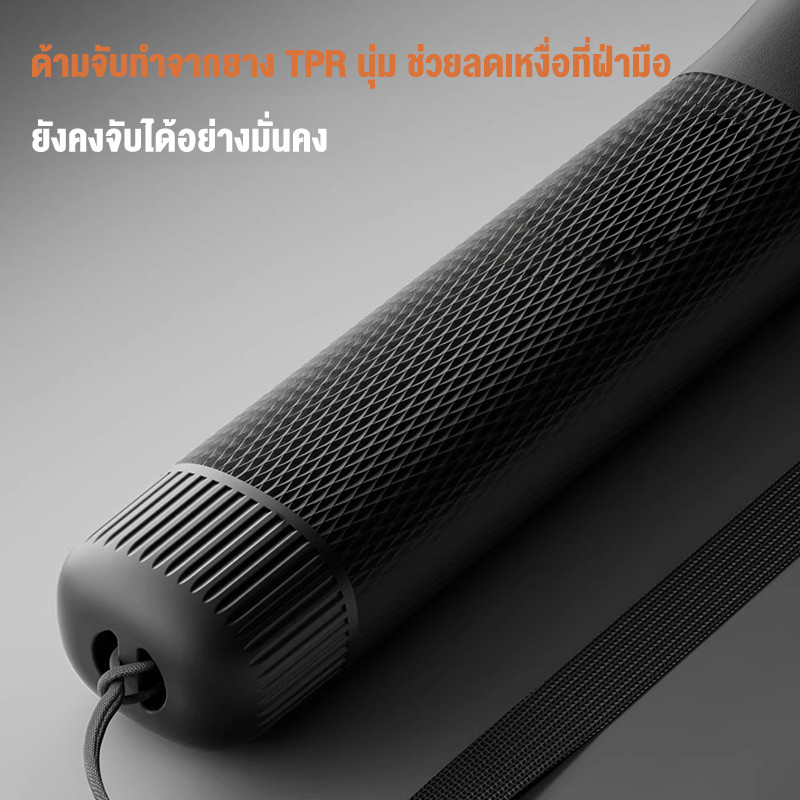 เชือกรบไร้สาย สแตนเลส Rebound Gym Battle Rope รูปที่ 7