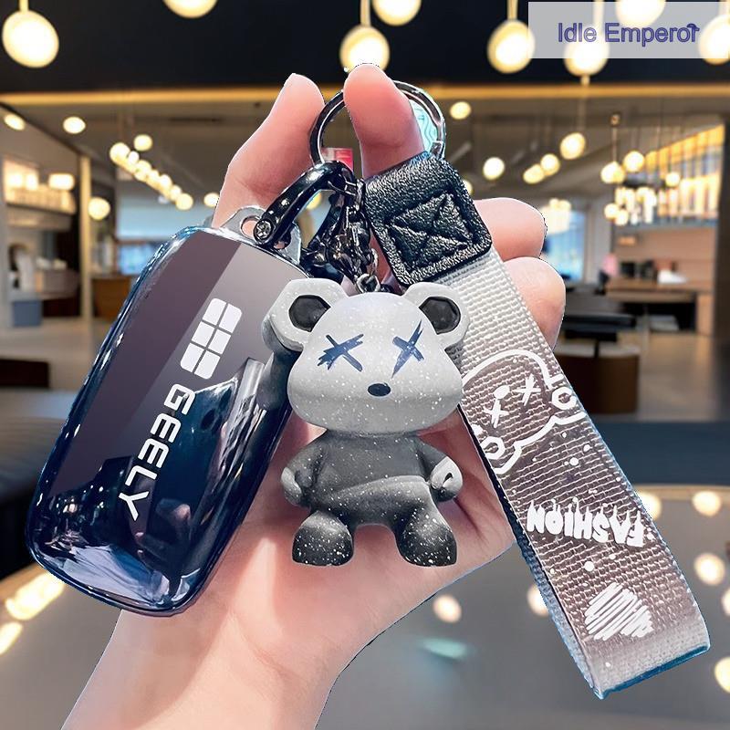 กระเป๋าใส่กุญแจสำหรับ Geely EX5 2025 Galaxy L7 MAX Xingship ใหม่ L6 ปกเต็มสำหรับรถยนต์ สำหรับผู้ชายและผู้หญิง