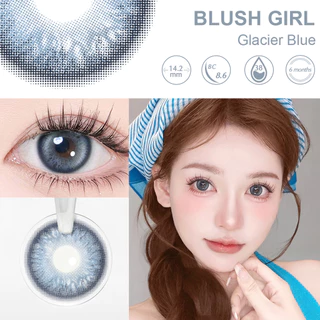 Magister Realcon คอนแทคเลนส์ 14.2MM บลัชออนสาวซีรีย์ Mini ขยายรูม่านตา เงาสีเทา น้ำแข็งสีน้ำเงิน Buff Brown คอนแทค