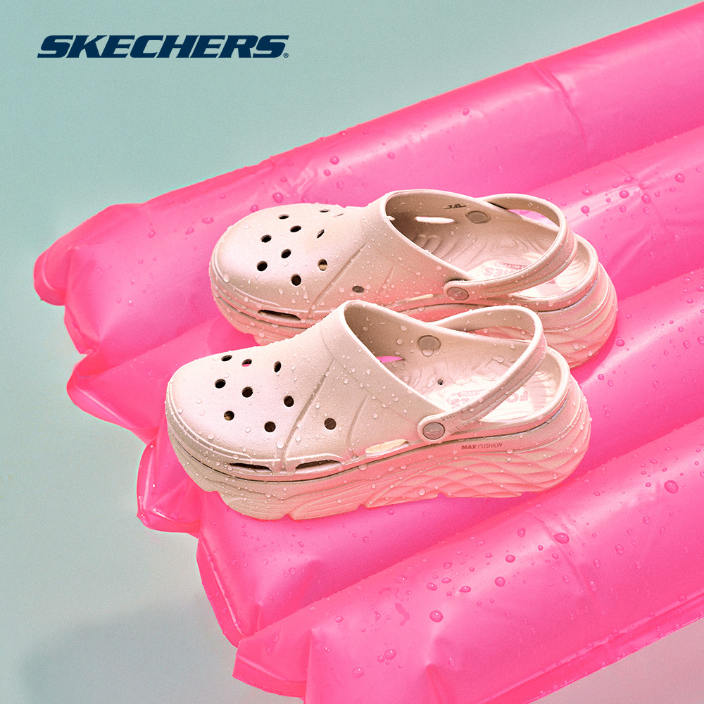 Skechers สเก็ตเชอร์ส รองเท้าผู้หญิง Women Max Cushioning Foamies Shoes - 111267-LTPK