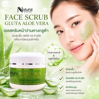 เจลขัดหน้า 4 สูตร เม็ดละเอียดไม่บาดผิว ช่วยผลัดเซลล์ผิวให้ดูขาวกระจ่างใส Face Scrub