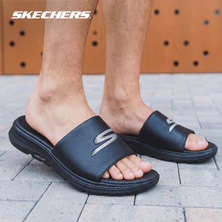 Skechers สเก็ตเชอร์ส รองเท้าแตะผู้ชาย Men On-The-GO Go Consistent Sandal 2.0 Culver Walking Sandals - 229269-BLK