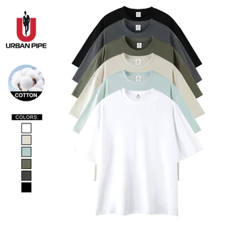 URBAN PIPE Unisex T-Shirt ผ้าฝ้ายแท้ เสื้อยืดคอกลม ผ้านุ่ม ใส่สบาย ไม่ต้องรีด ระบายอากาศได้ ML230