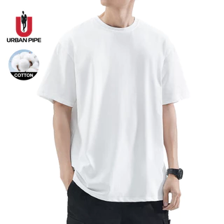 URBAN PIPE Unisex T-Shirt ผ้าฝ้ายแท้ เสื้อยืดคอกลม ผ้านุ่ม ใส่สบาย ไม่ต้องรีด ระบายอากาศได้ ML230