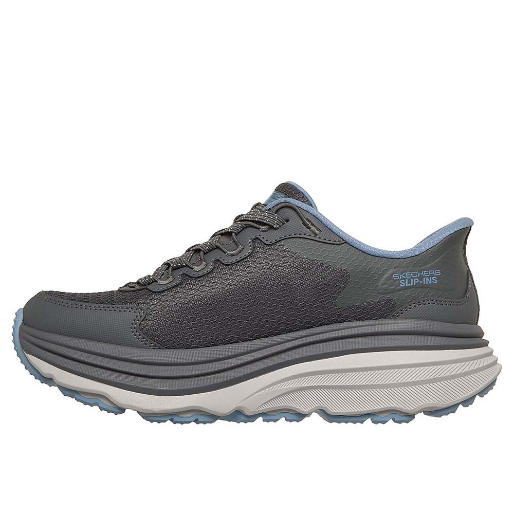 Skechers สเก็ตเชอร์ส รองเท้าเทรลผู้หญิง Women Slip-Ins Outdoor Max Cushioning Zirrus Trail Shoes - 180265-GYBL (latest) — صورة 7