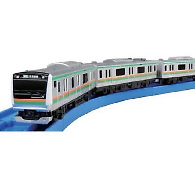 โมเดลรถไฟมือสอง Plarail Advance E233 series ยังไม่ได้เทสวิ่ง ไม่มีกล่อง
