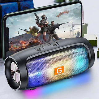 HIFI เบสลําโพงบลูทูธ 5.0 คุณภาพสูง ลําโพงมินิบลูทูธสีสันสดใส RGB รองรับการ์ด TF สิ่งที่ต้องมีสําหรับการเดินทาง
