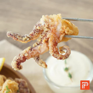 Panus | หนวดปลาหมึกชุบแป้งทอด - Crispy Squid (หนวดปลาหมึกแช่แข็ง)