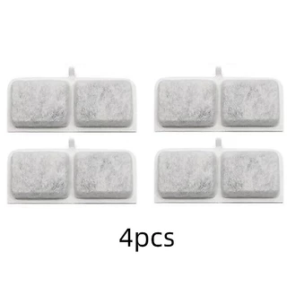 4/8pcs ไส้กรองน้ําพุแมว กรองน้ำพุแมว แผ่นกรองน้ําพุแมว ตัวกรองน้ำพุแมว ฟิลเตอร์น้ำพุแมว 115*45*6mm