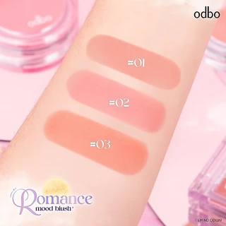 ODBO ROMANCE MOOD BLUSH OD1319 #บลัชโรแมนซ์มู้ดโอดีบีโอ