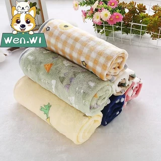 wen.W1 สัตว์เลี้ยงผ้าห่มสุนัขสำหรับสุนัขผ้าห่มแมวแมวสำหรับเตียงนอนผ้าห่มขนาดเล็ก