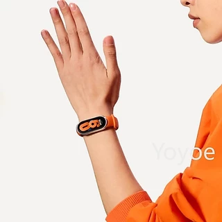 สายรัดสําหรับ Xiaomi Mi Band 10 9 8 NFC ซิลิโคนกีฬา WristBand 9 สร้อยข้อมือสําหรับ Mi Band 9 8 อุปกรณ์เสริม