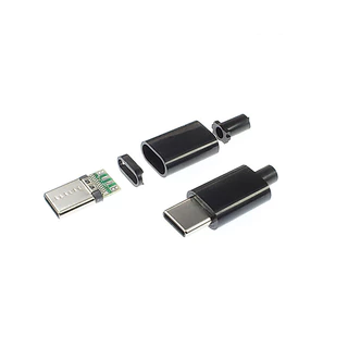 5 ชิ้น TYPE-C ปลั๊ก USB ชายเชื่อมต่อ PCB 24pin เชื่อมอินเทอร์เฟซสายข้อมูล DIY อุปกรณ์เสริมสายเคเบิลข้อมูล