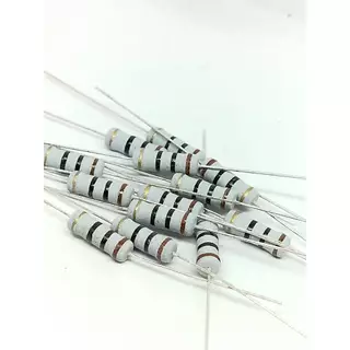 10pcs ตัวต้านทาน 1 วัตต์ 5% ฟิล์มโลหะออกไซด์ metal filmoxide 1W 4.7 1K 10K 220 120k 10 22 2.2 10K 100K resister