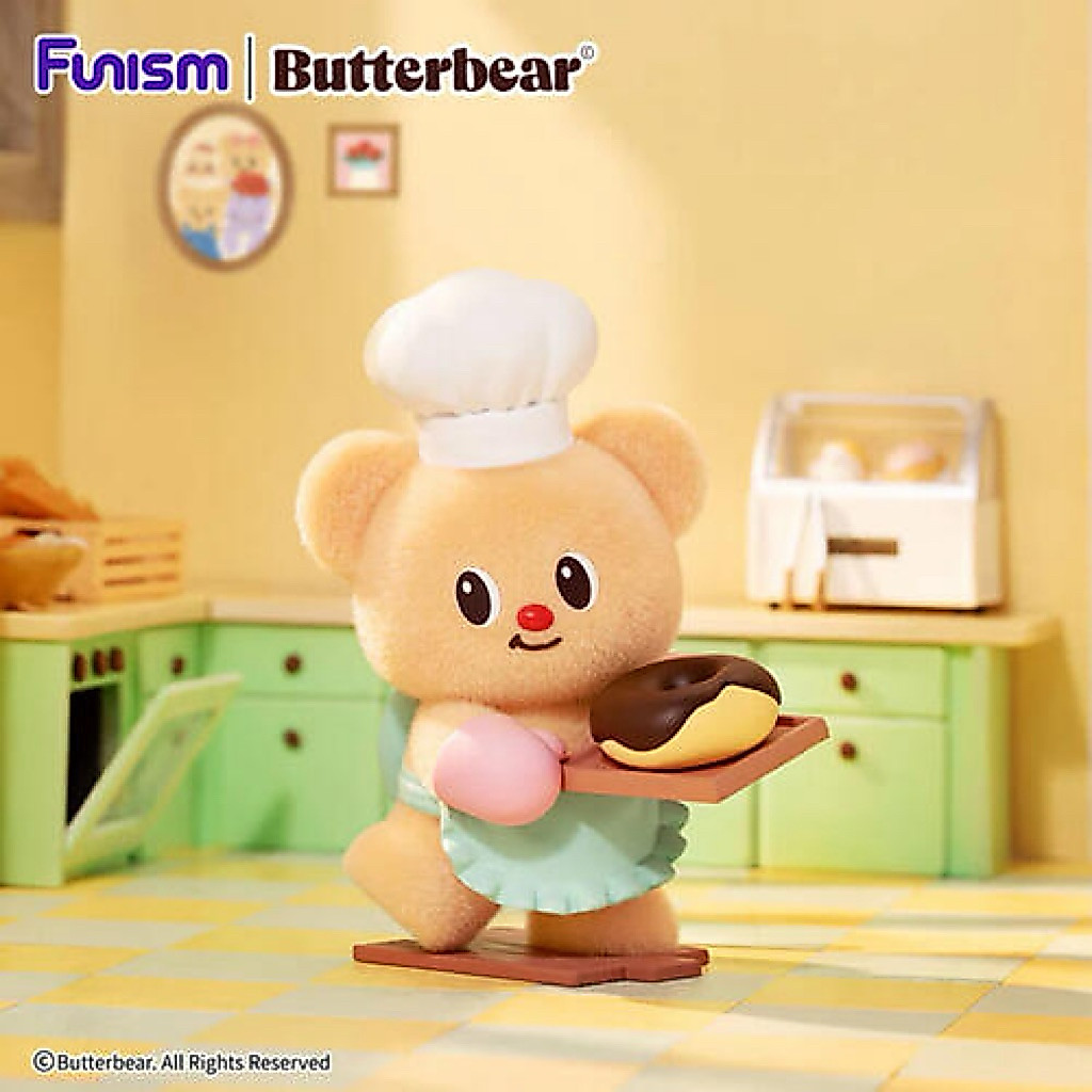 Secret Funism Butterbear Happy Day Series พร้อมส่งในไทย แกะเช็คการ์ดไม่แกะตัว