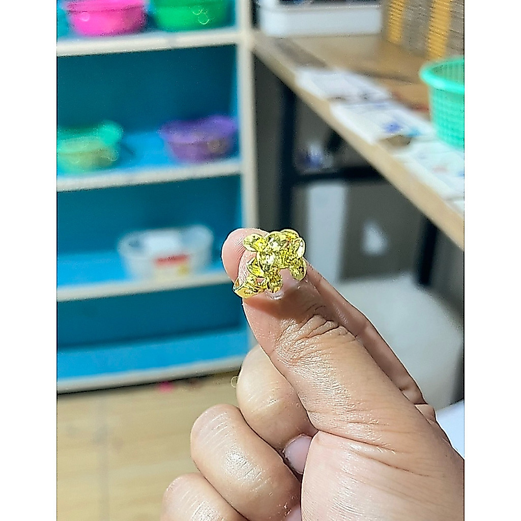 แหวนทองเหลืองแท้ไม่ชุบสีลายดอกแก้วสามารถใส่ติดตัวได้เป็นประจำไม่ต้องถอด วิธีล้างทำความสะอาดใช่ น้ำยาล้างทองเหลืองล้างได้