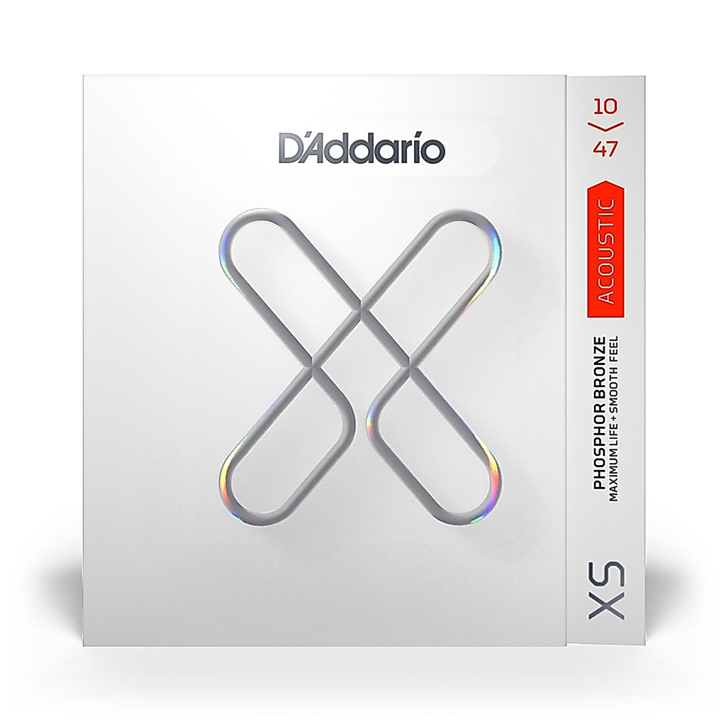 สายกีต้าร์โปร่งเคลือบกันสนิม D'Addario XS Phosphor Bronze